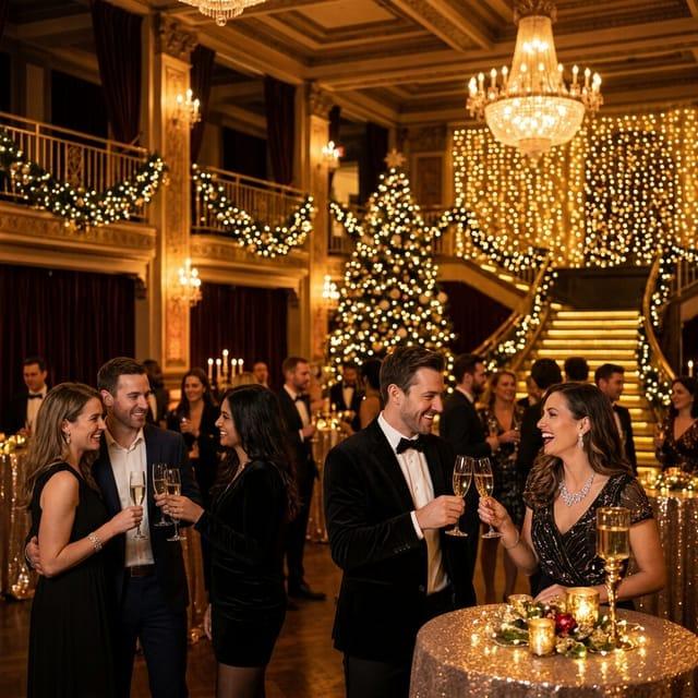 Holiday party at Aurum Events